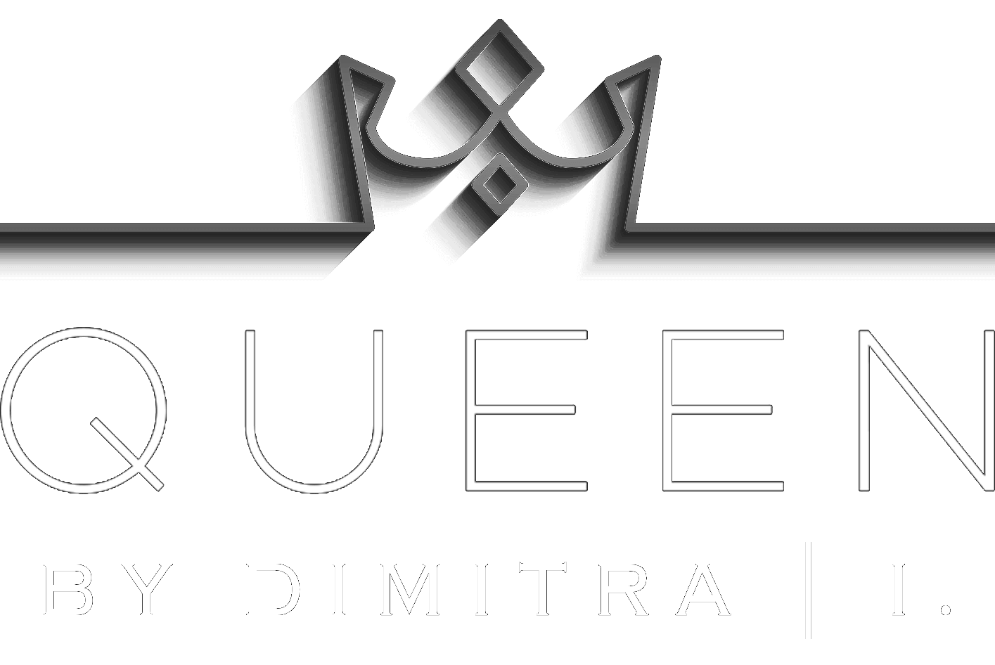 queen hair by dimitra dark logo